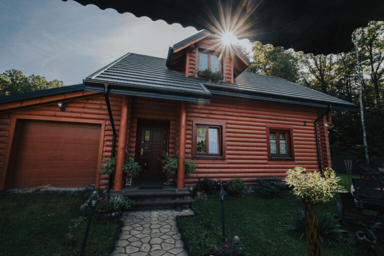 Dom prefabrykowany w Pajęcznie